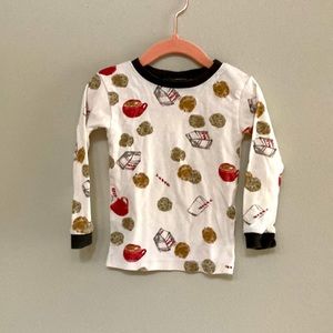 Burt’s Bees Christmas pajamas. Size 2T